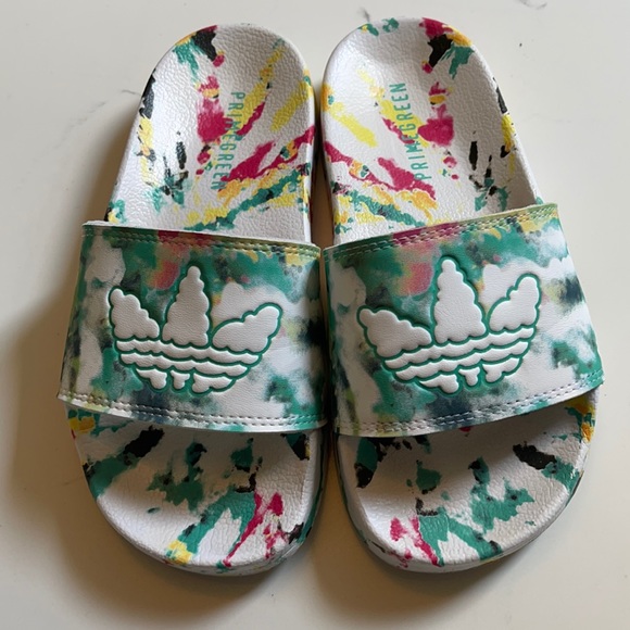 Adidas Adilette Lite Slides Mens Size 4 